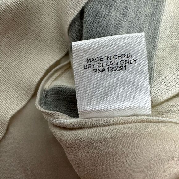 Mason V-Neck Cashmere Silk Sweater Size Large - Picture 6 of 6